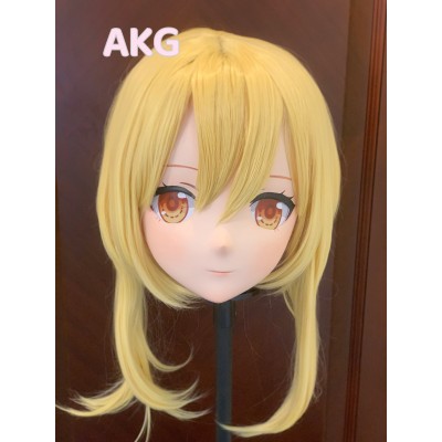 (AL11) Customize Character ‘Ayaka‘ Female/Girl Resin Half/ Full Head With Lock Cosplay Japanese Anime Game Role Kigurumi Mask (AL11) Customize Character ‘Ayaka‘ Female/Girl Resin Half/ Full Head With Lock Cosplay Japanese Anime Game Role Kigurumi Mask